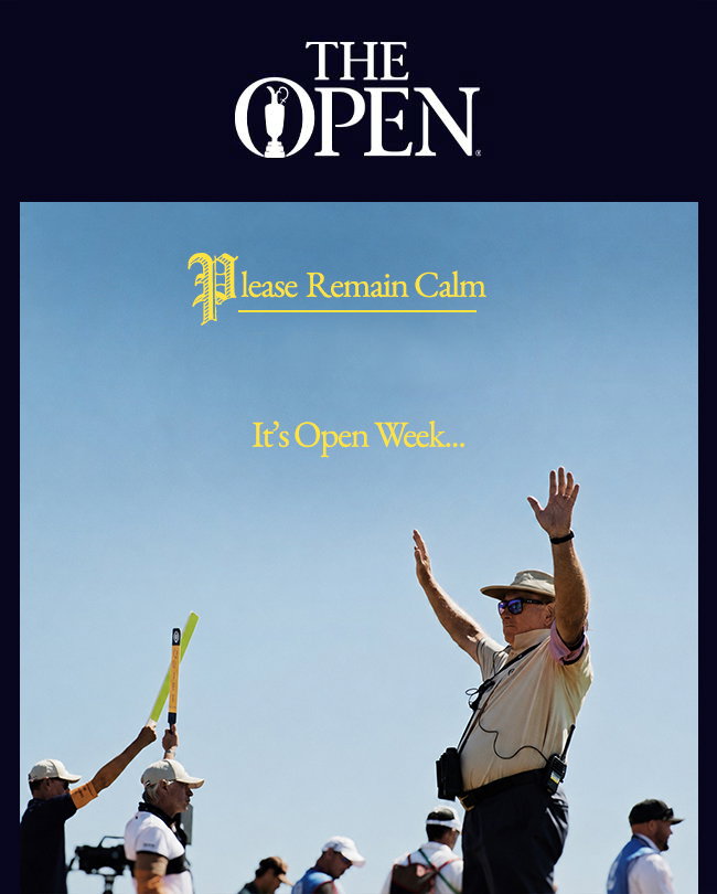 The Open Official Men's Merchandise Collection from Glenmuir