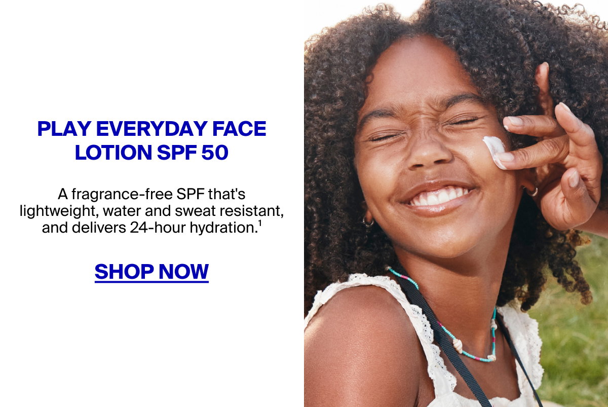 PLAY Everyday Face Lotion SPF 50