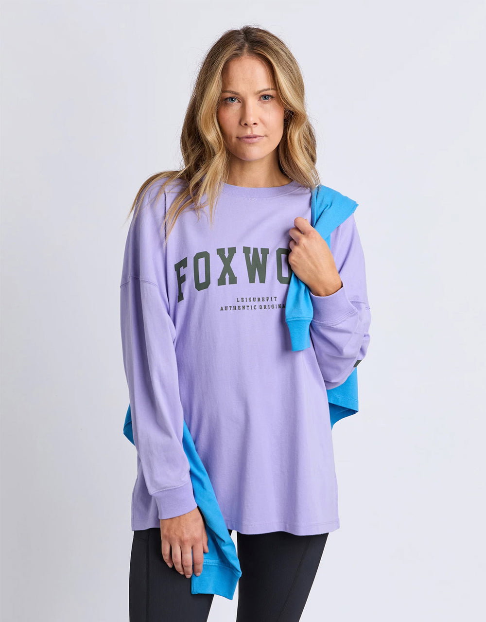 Interval Long Sleeve - Lavender / Khaki