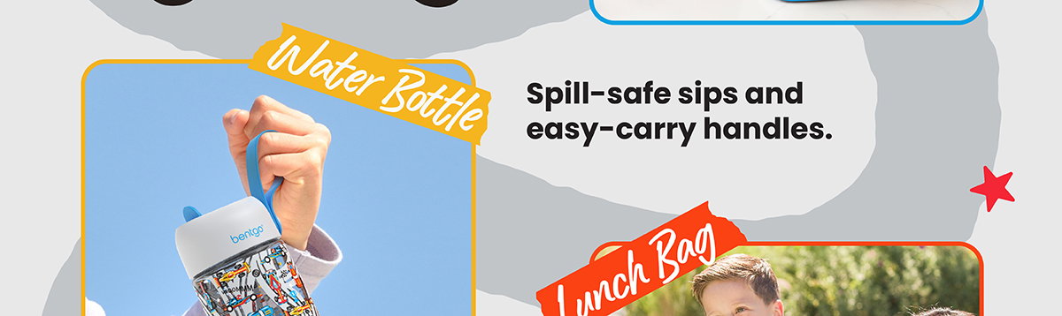 Water Bottle - Spill-Safe Sips And Easy-Carry Handles