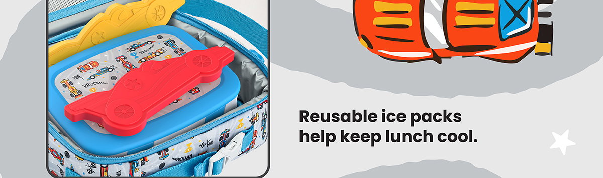 Ice Packs - Reusable Ice Packs Help Keep Lunch Cool
