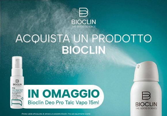 Bioclin - Acquista un prodotto della selezione e ricevi in omaggio Deo Pro Talc 15 ml