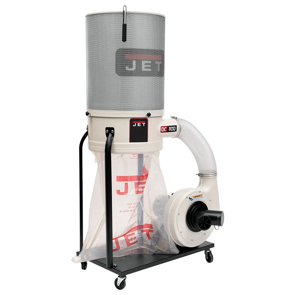 Jet Vortex Dust Collector DC-1100VX-CK, 1.5HP with Canister Filter