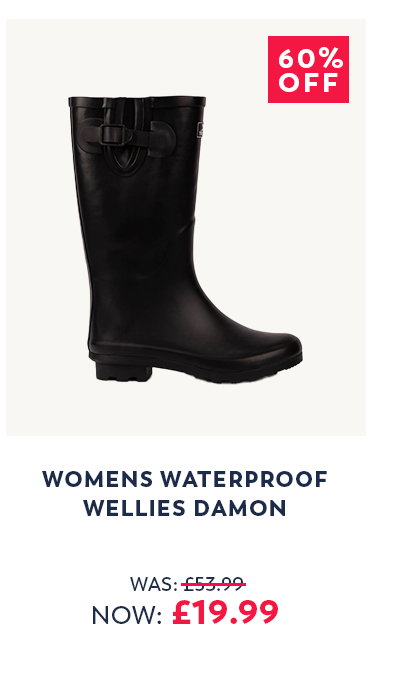 Womens Waterproof Wellies Damon