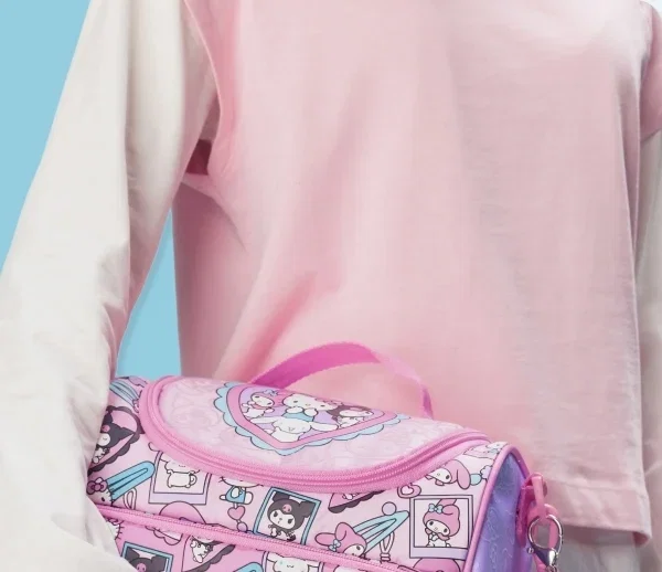 Hello Kitty And Friends Large Dual Strap Lunchbox