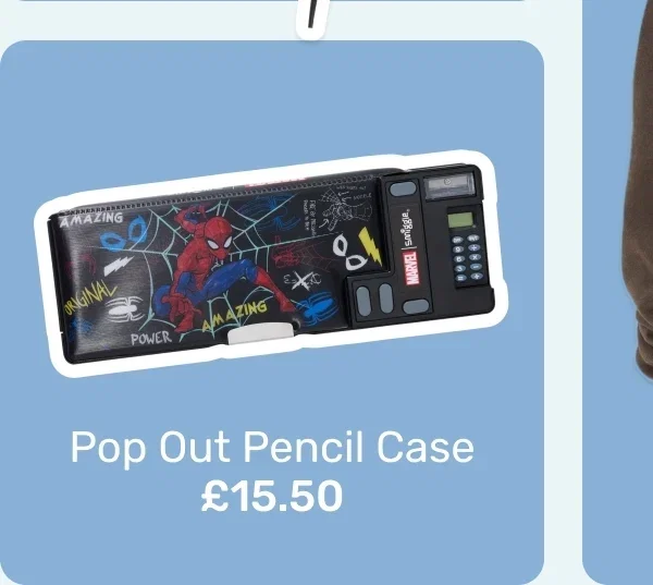 Spider-Man Pop Out Pencil Case