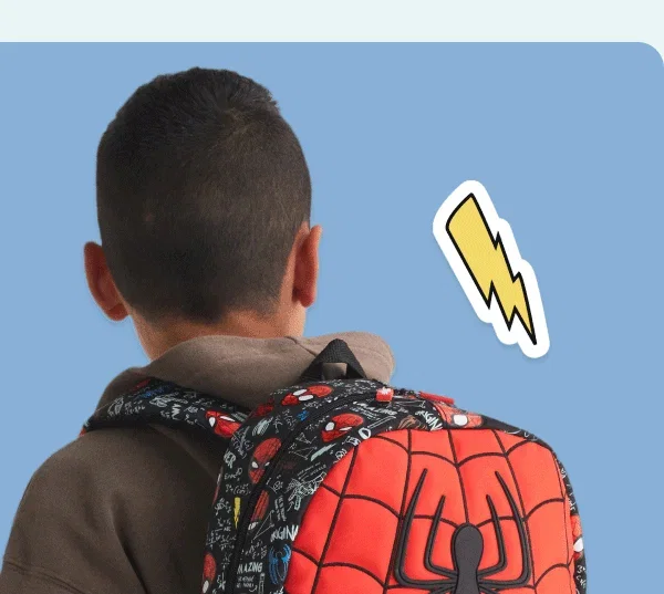 Spider-Man Junior Character Hoodie Backpack