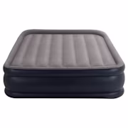 Intex Deluxe Pillow Rest Airbed with Built-In Pump - 60