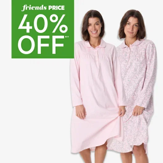 40% off full price womens nighties
