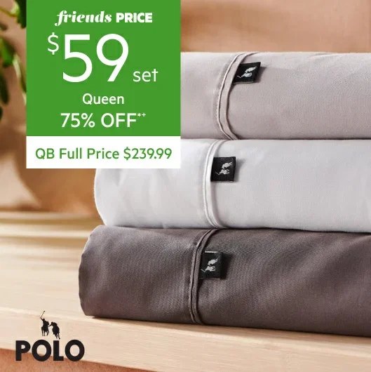 Polo 1900 Thread Count Cotton Rich Sheet Set