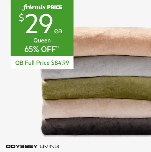 Odyssey Living Super Soft Blanket