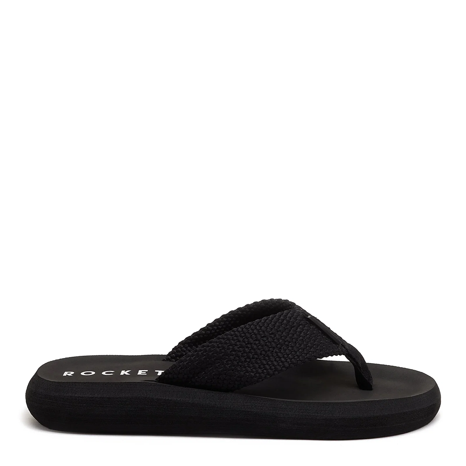 Image of Sunset Black Webbing Flip Flop