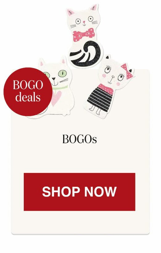 BOGOs [Click here to Shop Now]