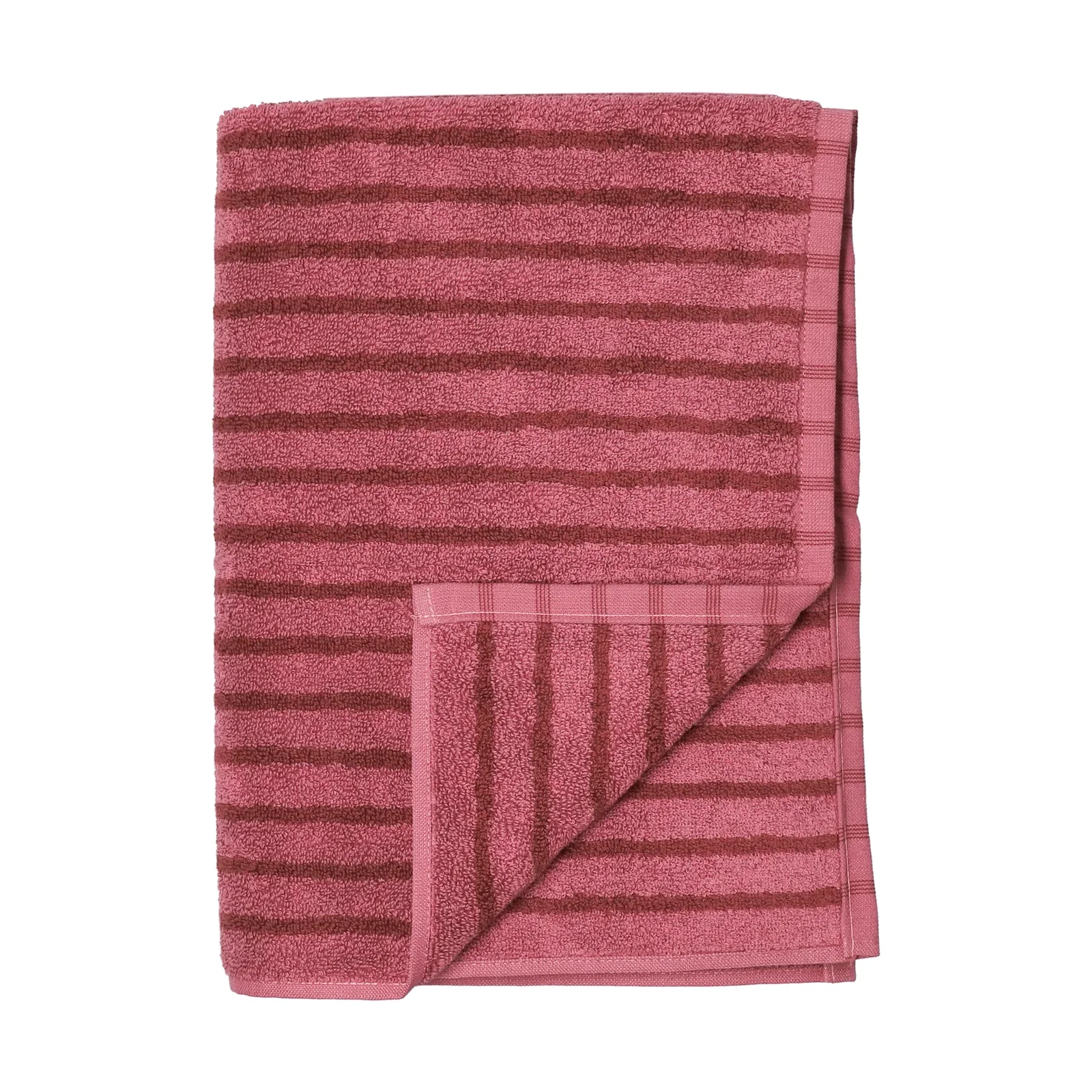 Serviette de bain Drift 70x140 cm Rose-rouge