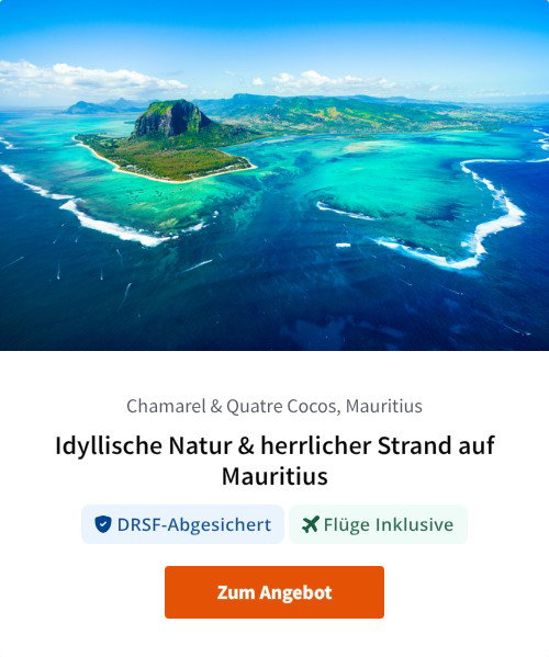 Idyllische Natur &amp; herrlicher Strand auf Mauritius