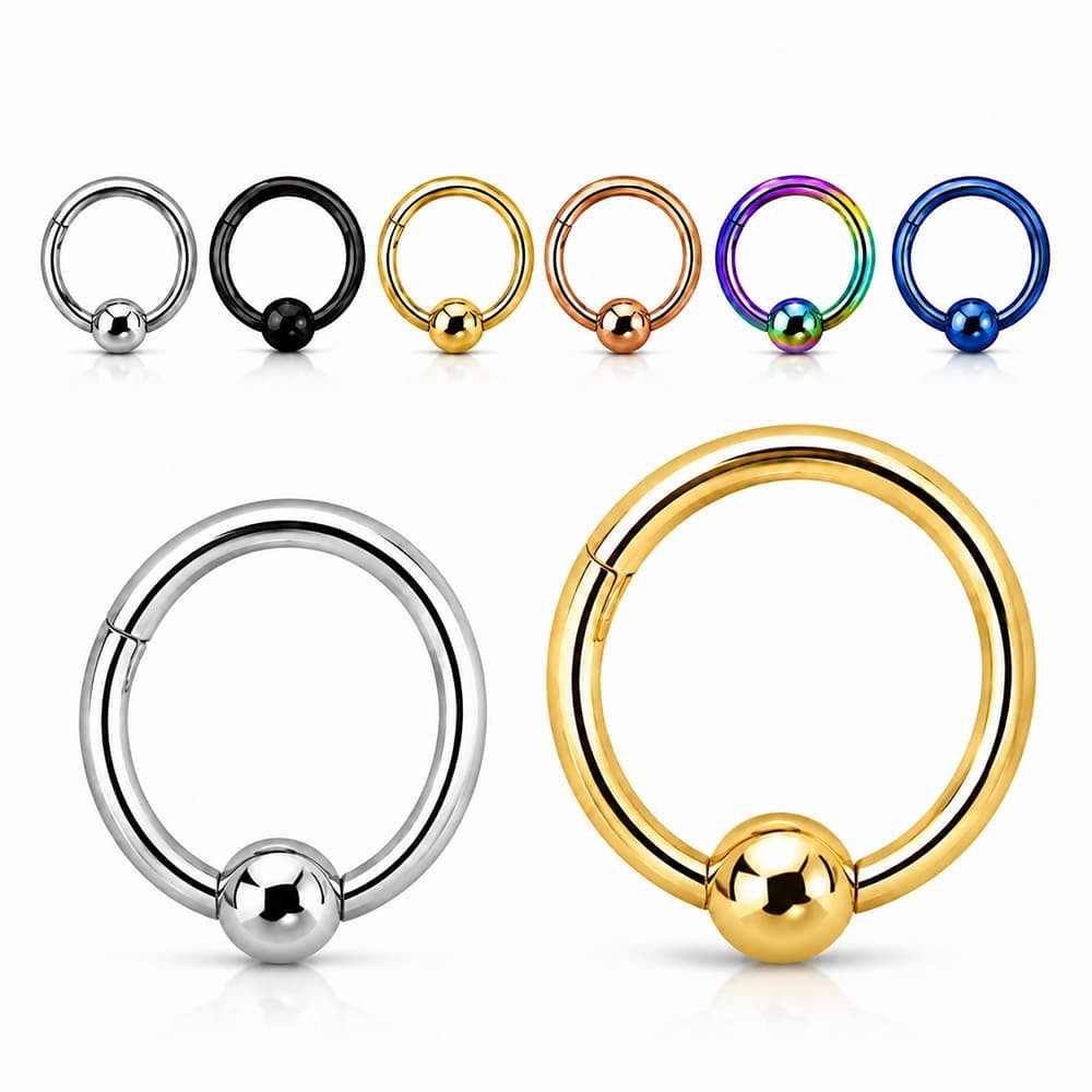  Hinged Captive Bead Ring Piercings | Luxe Modz 
