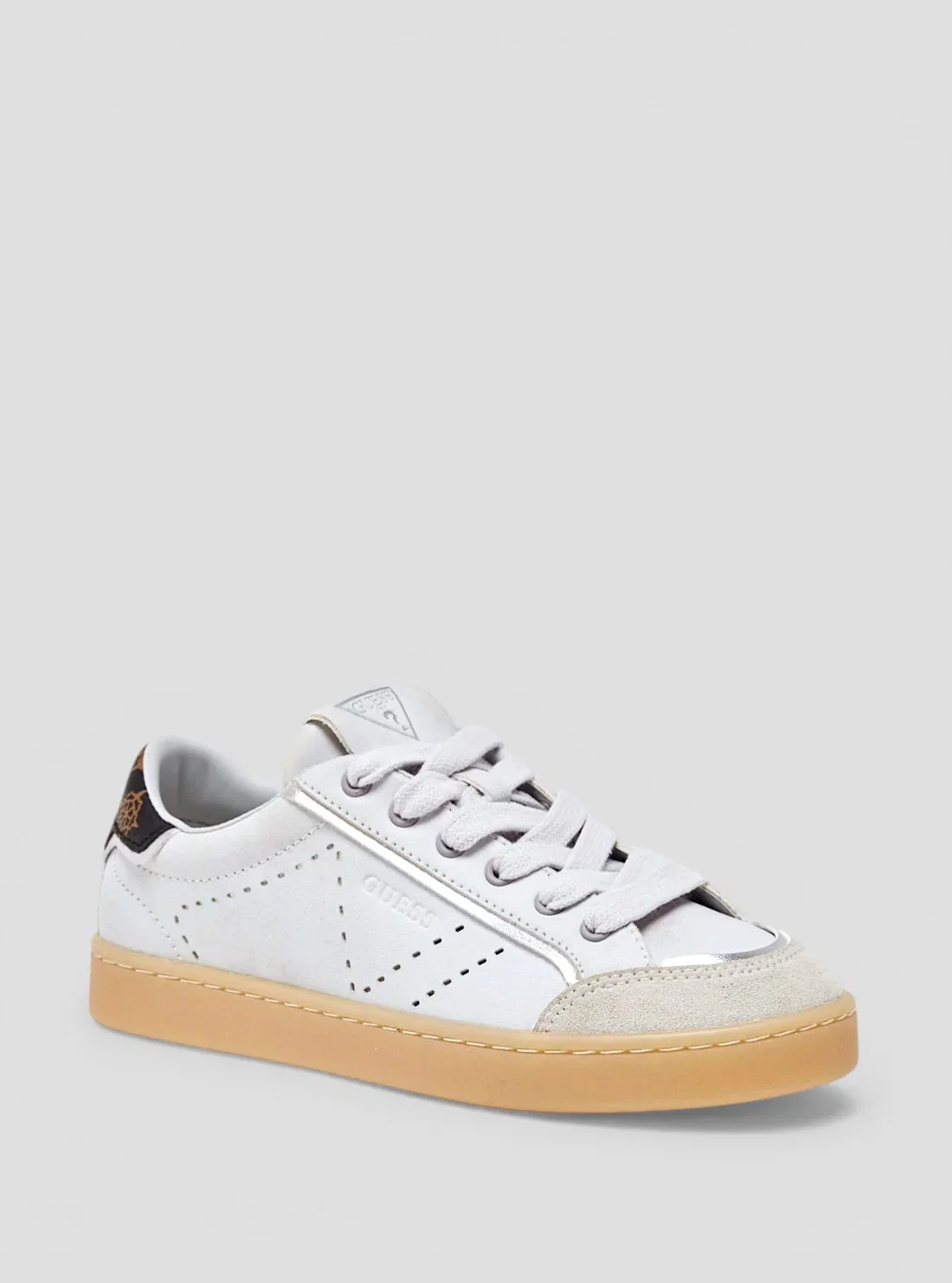 Image of White Jhell Sneakers