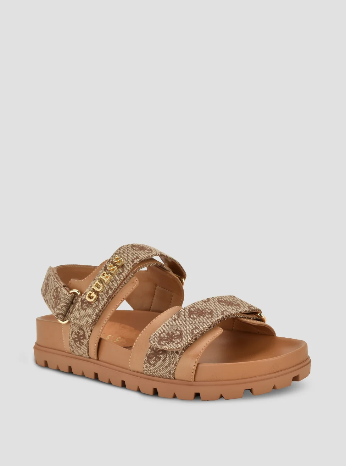Image of Medium Brown Logo Florizy2 Sandals