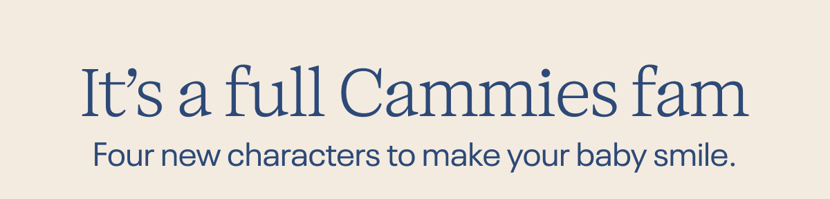 It's a full Cammies fam