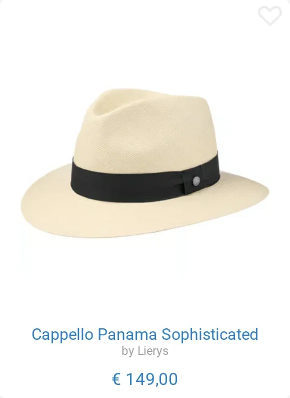 Cappello Panama Sophisticated by Lierys