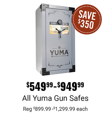 $549.99 - $949.99 All Yuma Gun Safes