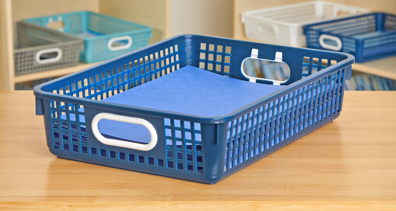 Really Good Stuff® Paper Baskets - Cool & Calm, 4 Pack