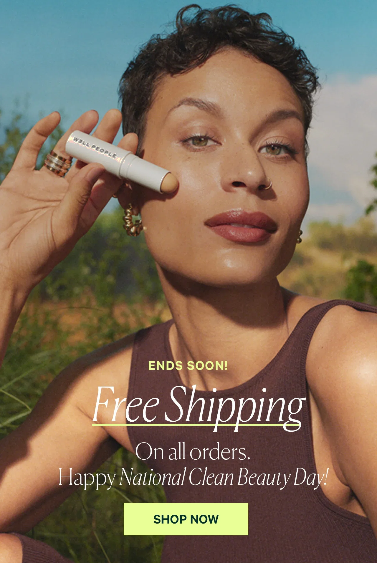 End soon!! free shipping on all orders! Happy clean beauty day
