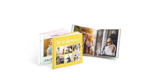 [Bundle of 3] 8" x 8" Small Square Standard Binding Imagewrap Hardcover Photobook