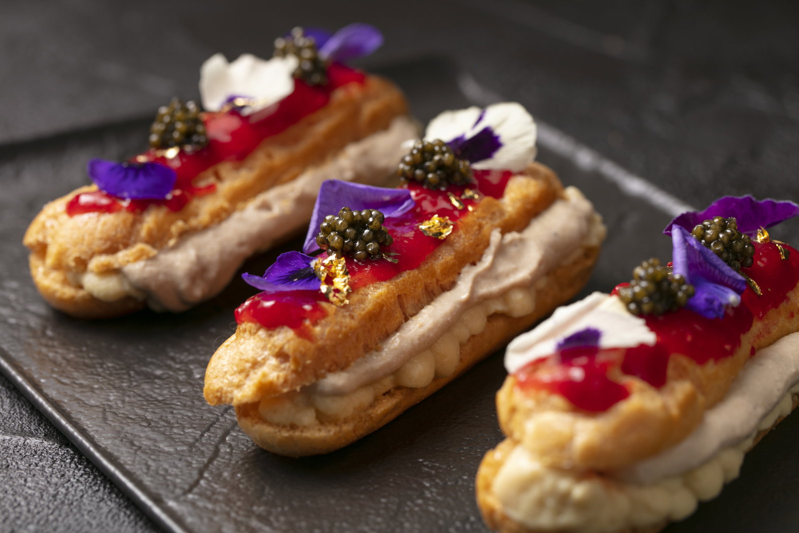 Caviar bites