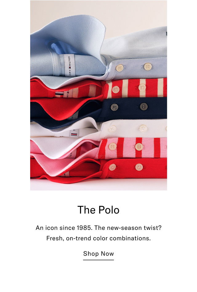 The Polo An icon since 1985. The new-season twist? Fresh, on-trend color combinations. Shop Now