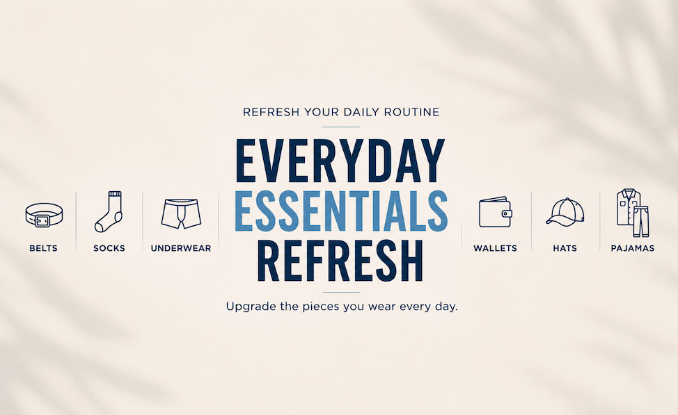 Everyday essentials refresh. refresh your daily routine. 