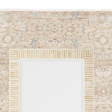 Bar Harbor Bone Inlay Mirror