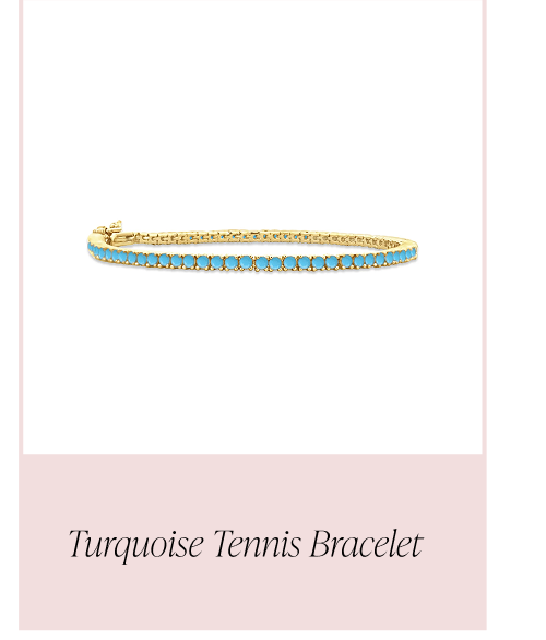 Turquoise Tennis Bracelet