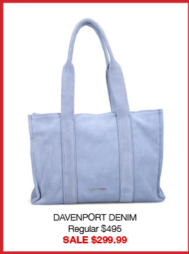 DAVENPORT DENIM Regular $495 SALE $299.99
