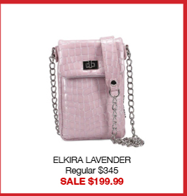 ELKIRA LAVENDER Regular $345 SALE $199.99