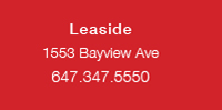 Leaside 1553 Bayview Ave 647.347.5550