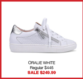 ORALIE WHITE Regular $445 SALE $249.99