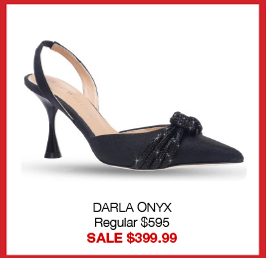 DARLA ONYX Regular $595 SALE $399.99