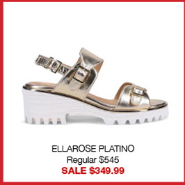 ELLAROSE PLATINO Regular $545 SALE $349.99