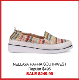 NELLAYA RAFFIA SOUTHWEST Regular $495 SALE $249.99