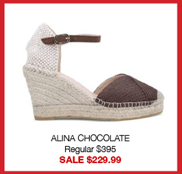 ALINA CHOCOLATE Regular $395 SALE $229.99