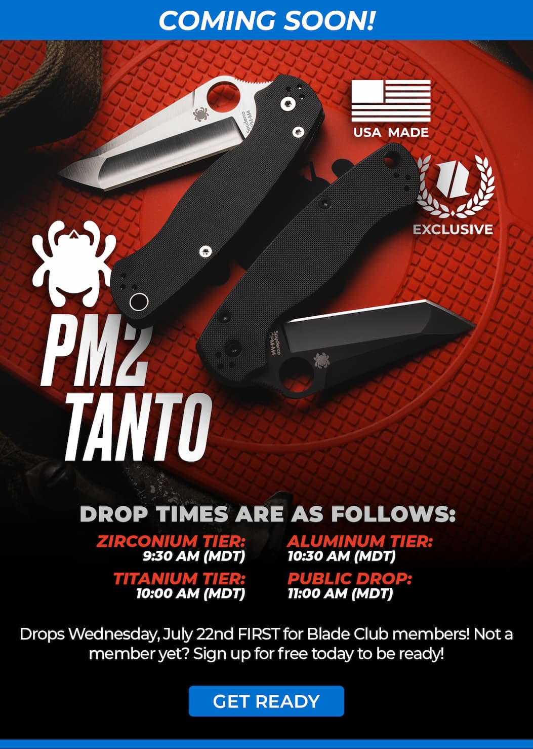 Coming Soon: Spyderco Paramilitary 2 Tanto