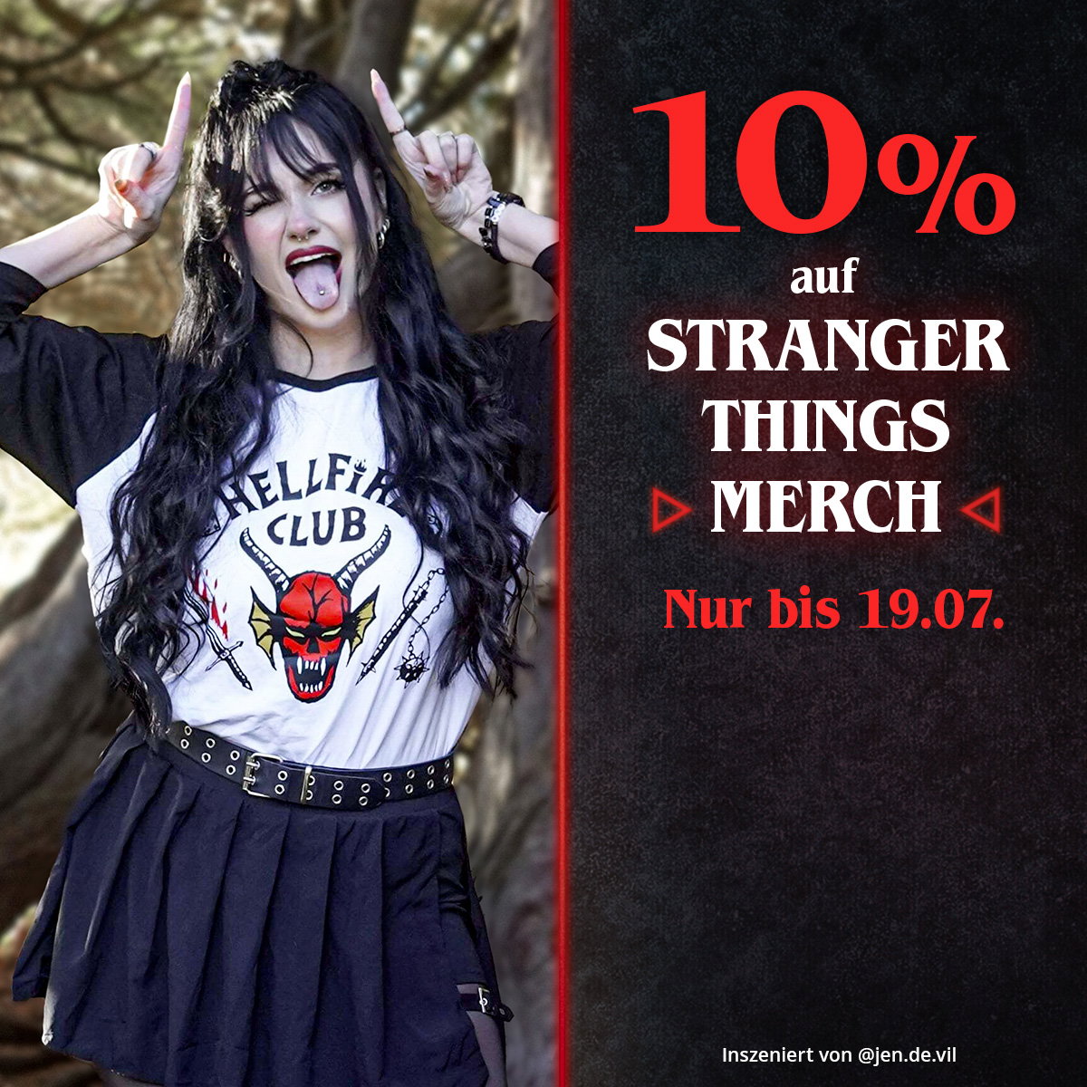 10% auf Stranger Things Merch