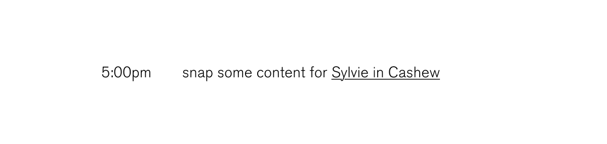 Sylvie Bag Cashew