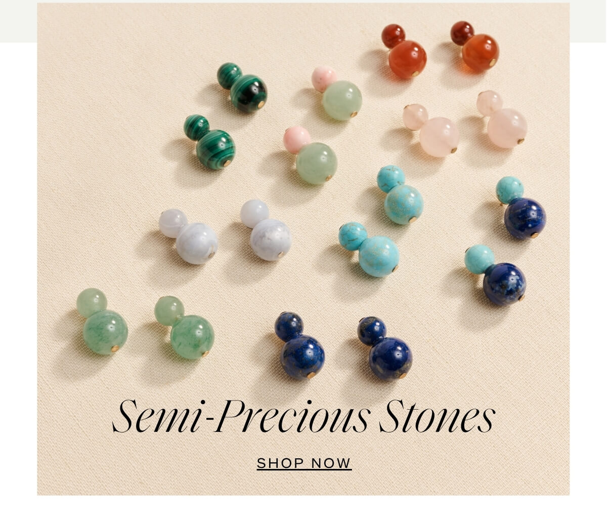 Semi-Precious Stones - Shop Now
