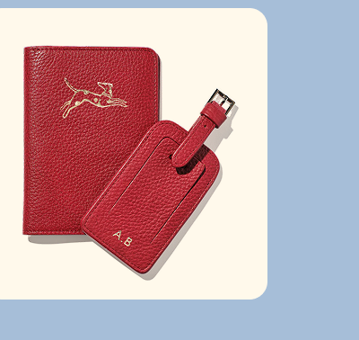 Passport & Luggage Tag Duo