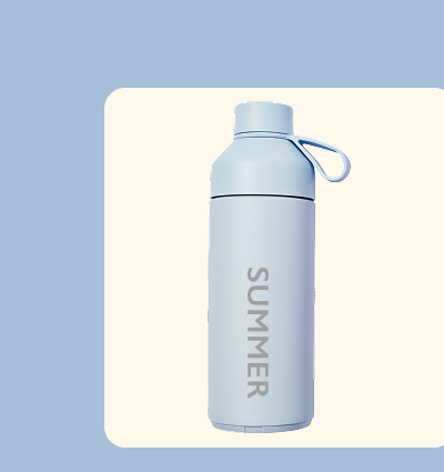 Baby Blue Ocean Bottle