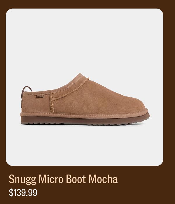 snugg micro boot mocha