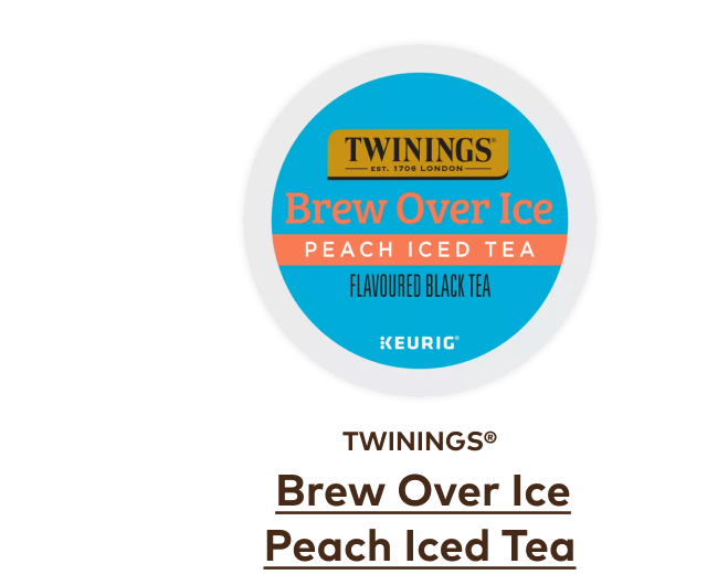Twinings® Peach Iced Tea