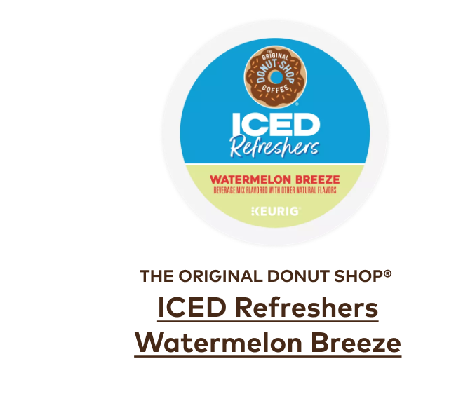 The Original Donut Shop® Iced Watermelon Breeze Refresher